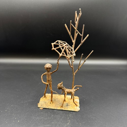 Vintage brutalist style metal - vintage,
