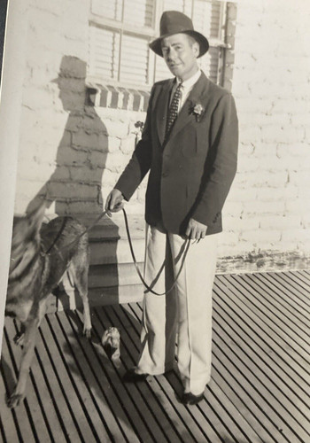1950s handsome man walking - man,