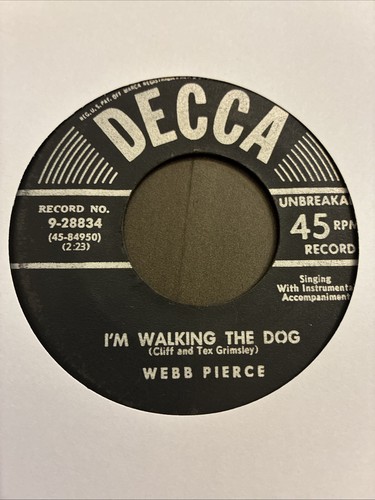 Webb pierce m - webb, walking