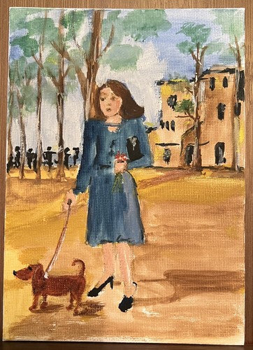 Small original acrylic - small,