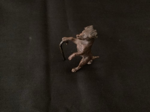 Vtg bronze miniature - bronze,