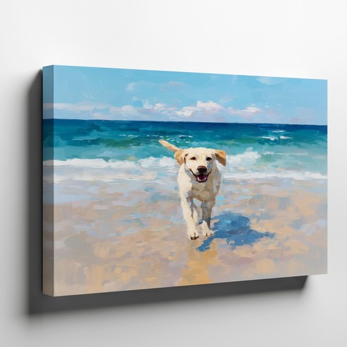 Yellow labrador retriever - retriever, dog