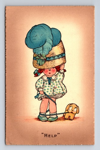 Unknown artist girl walking - unknown,