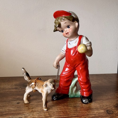 Vintage japan ceramic - vintage, boy