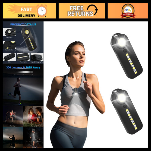 Rechargeable clip - rechargeable, clip-on