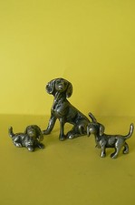 Beautiful Set of 3 Lead Dogs