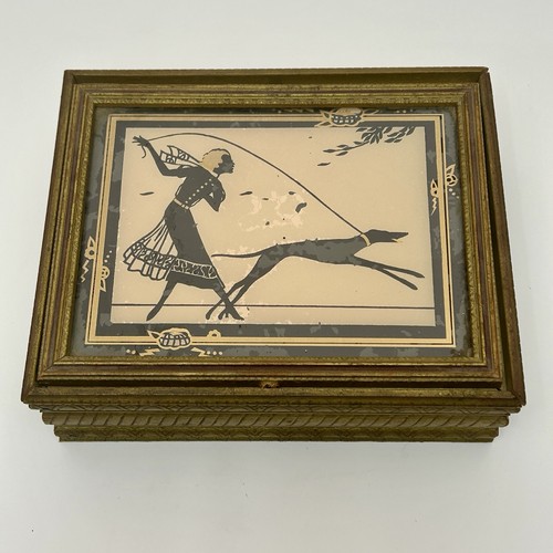 Art deco silhouette - of, woman
